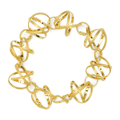 Mobius Link Bracelet

22K Gold Vermeil  7.5” L
BRMB01-G